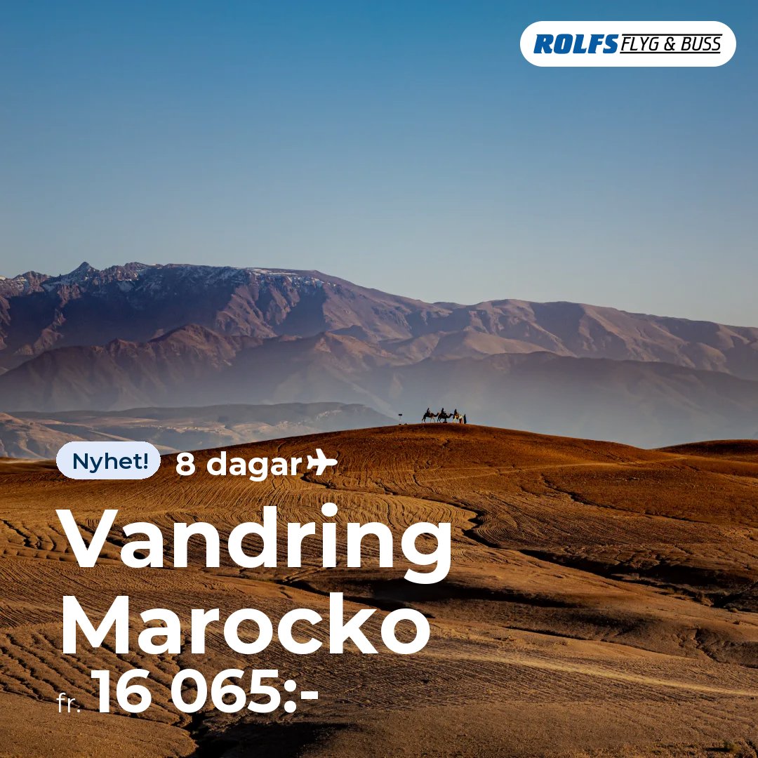 Vandring Marocko