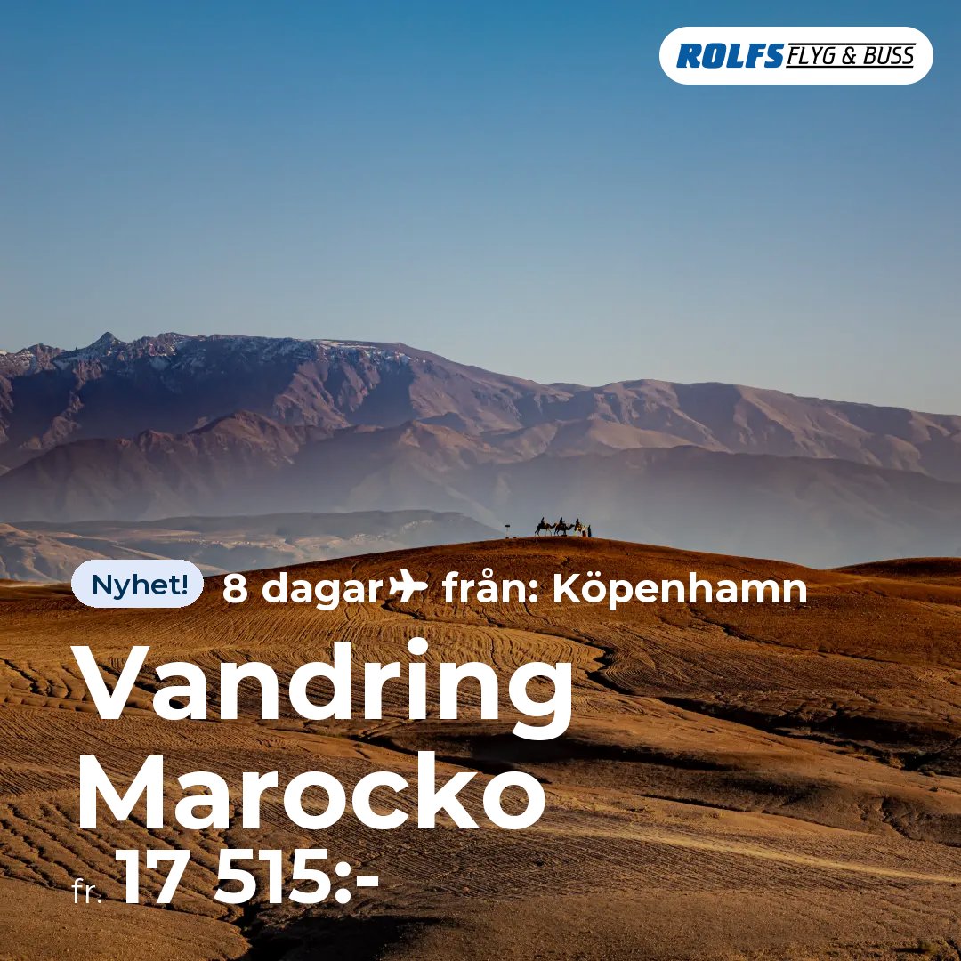 Vandring Marocko