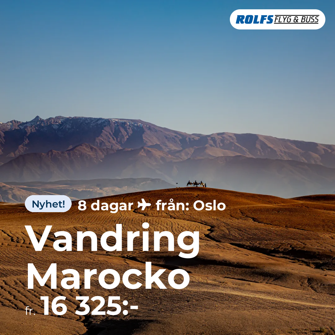 Vandring Marocko