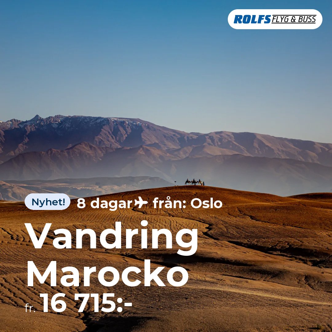 Vandring Marocko