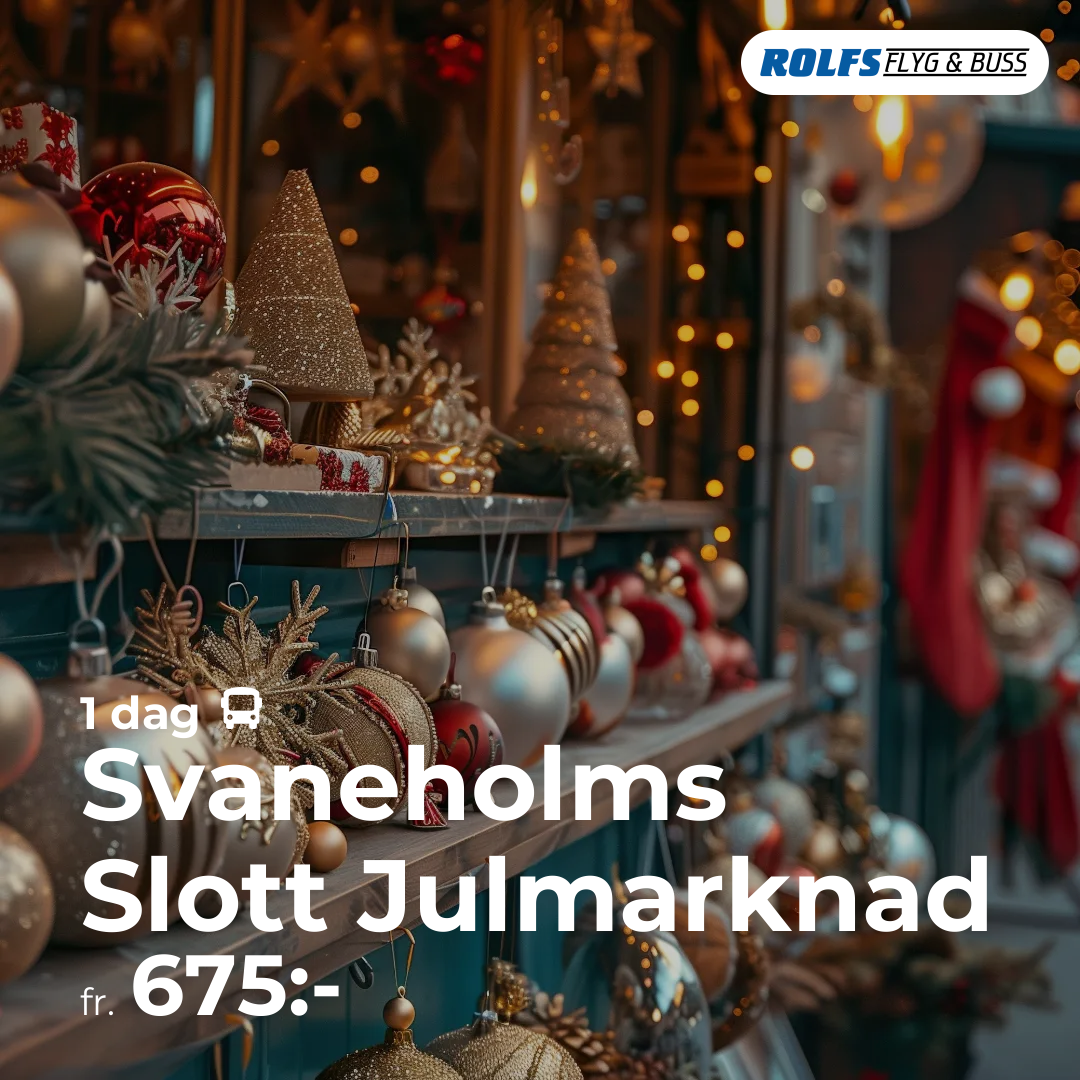 Svaneholms Slott Julmarknad