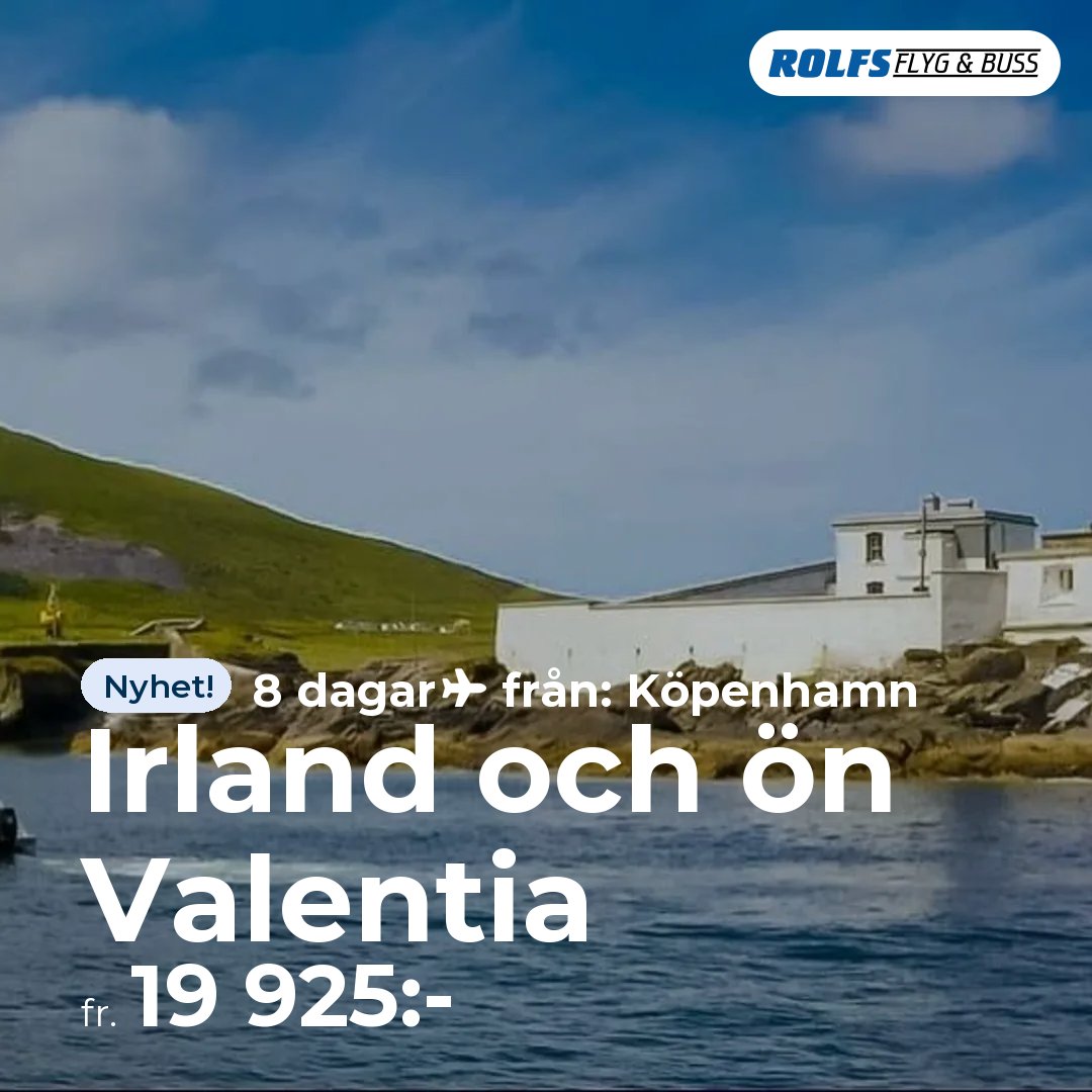 Irland och ön Valentia