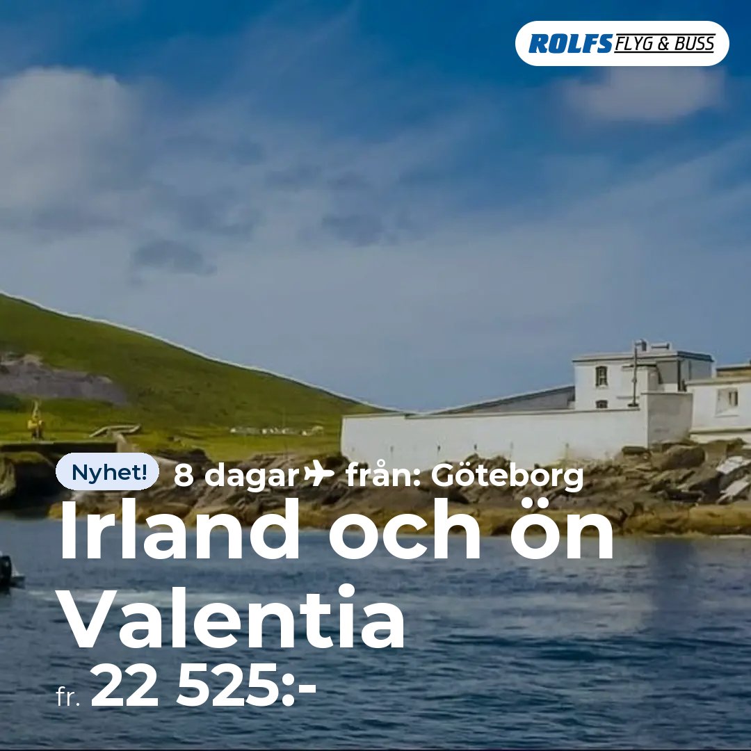 Irland och ön Valentia