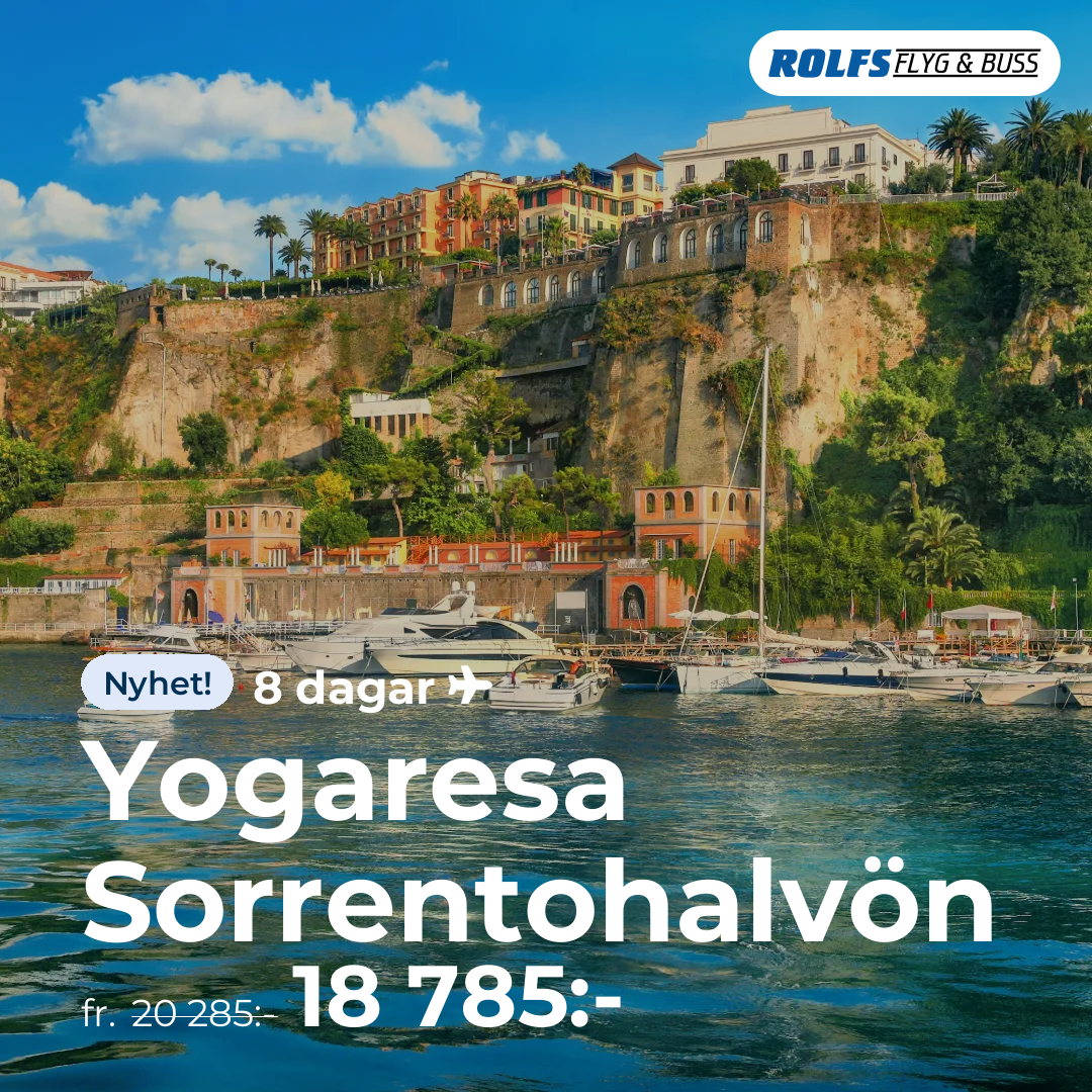 Yogaresa Sorrentohalvön