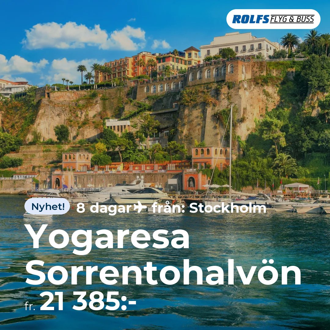 Yogaresa Sorrentohalvön