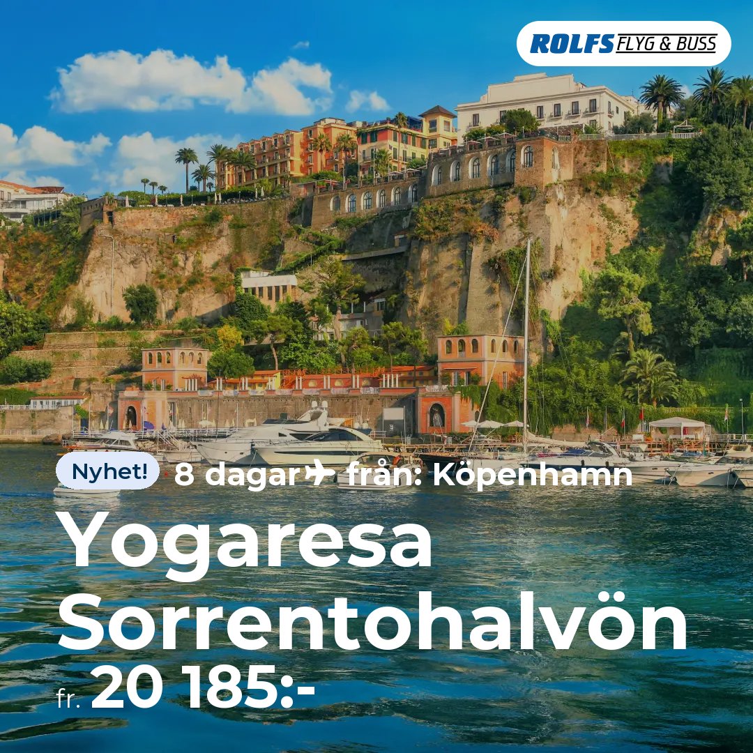 Yogaresa Sorrentohalvön