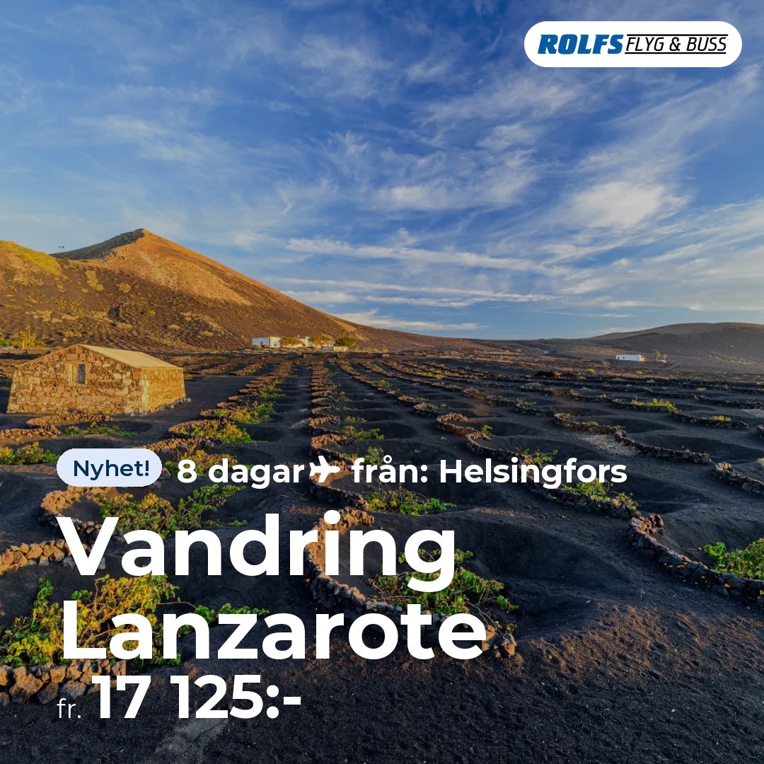 Vandring Lanzarote