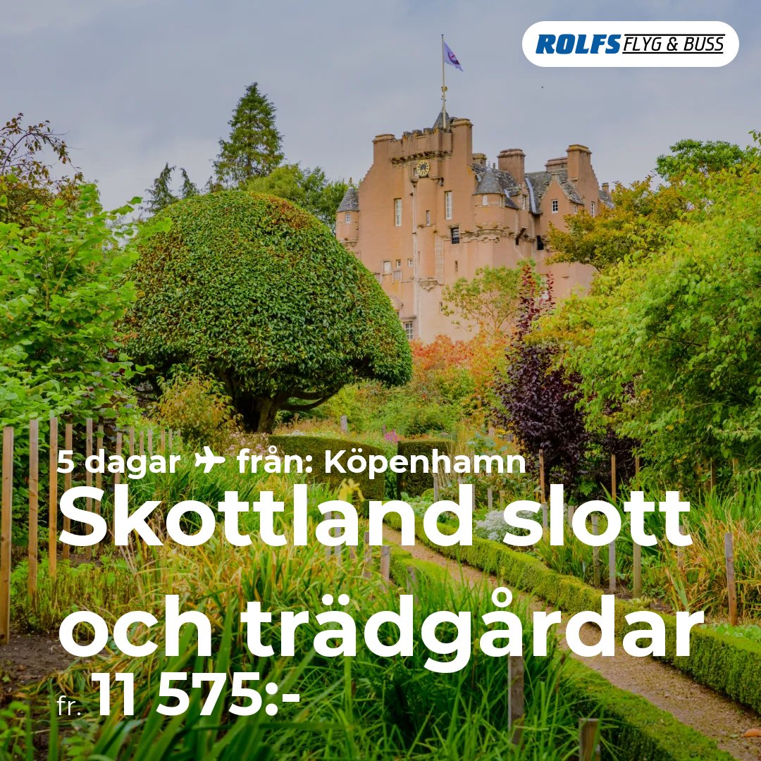 Skottland slott och trädgårdar