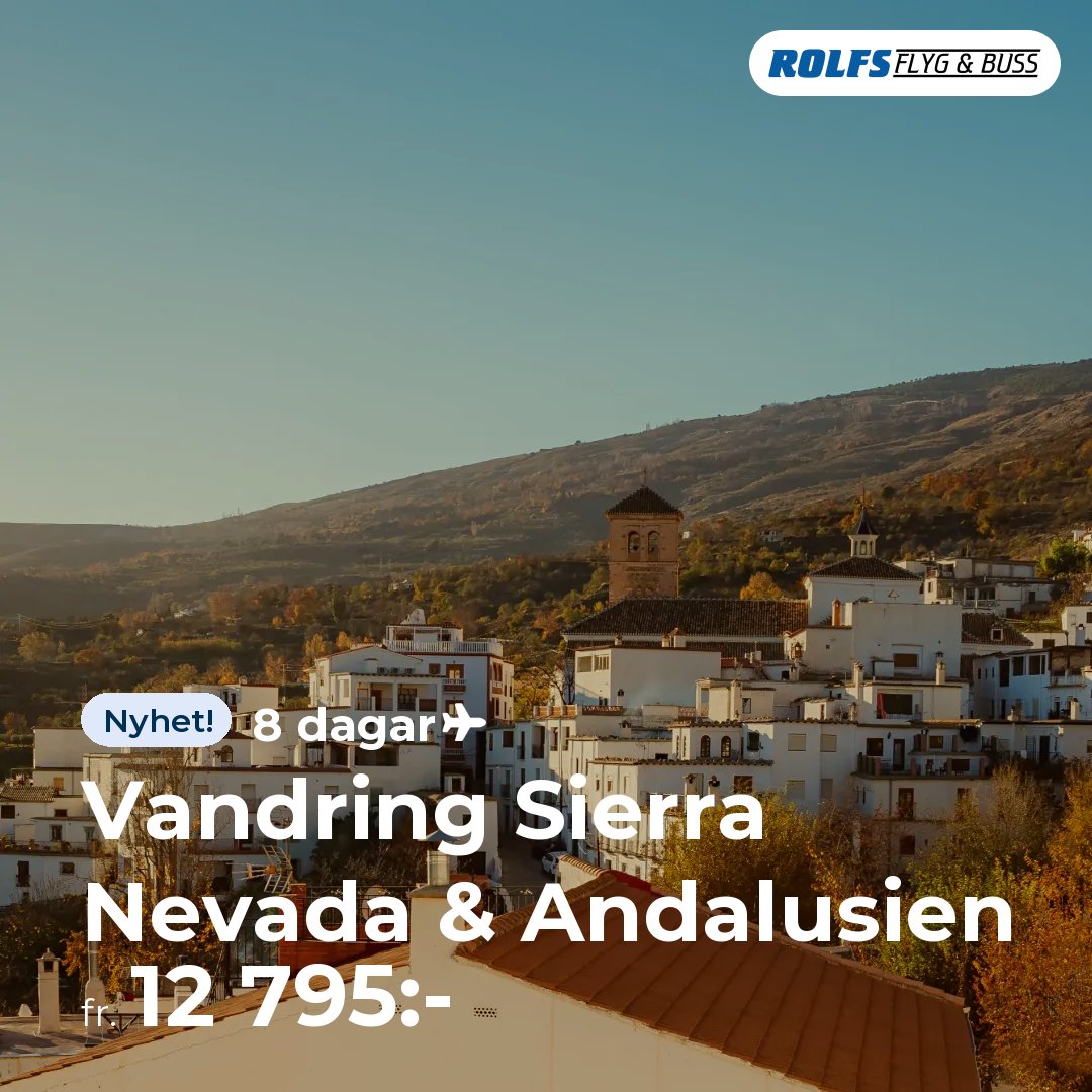 Vandring Sierra Nevada & Andalusien