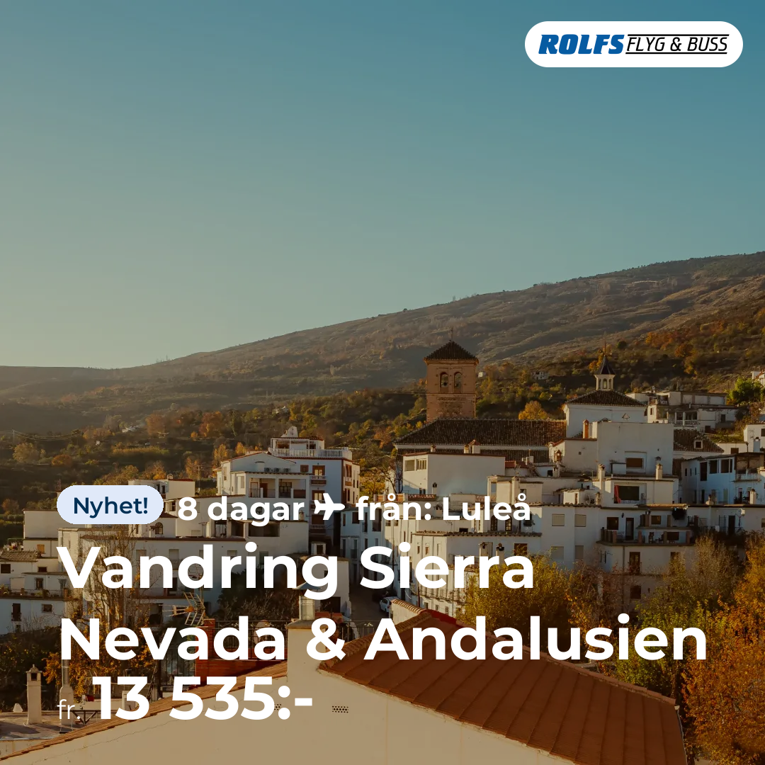 Vandring Sierra Nevada & Andalusien