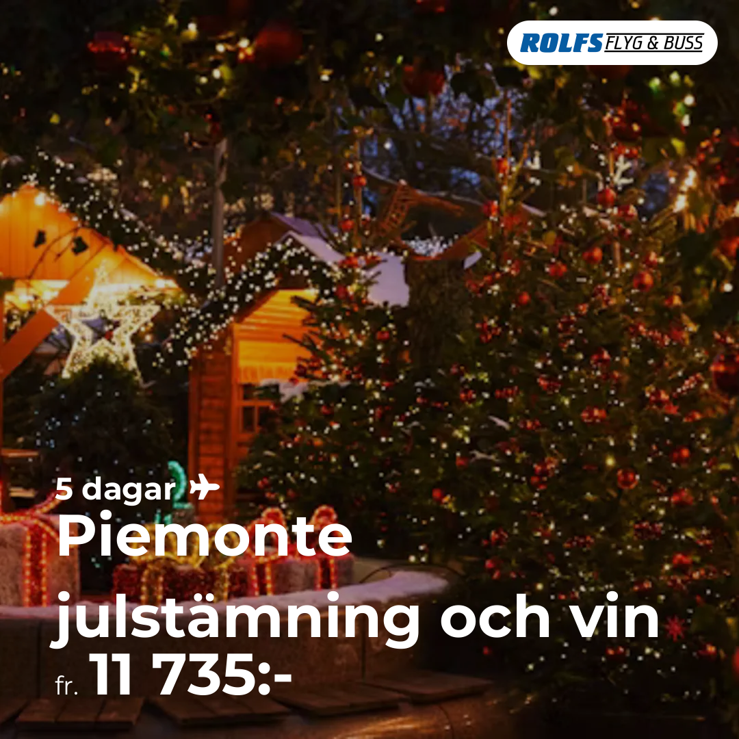 Piemonte julstämning och vin