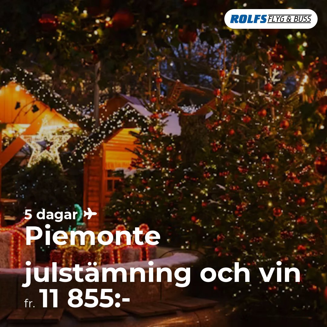 Piemonte julstämning och vin