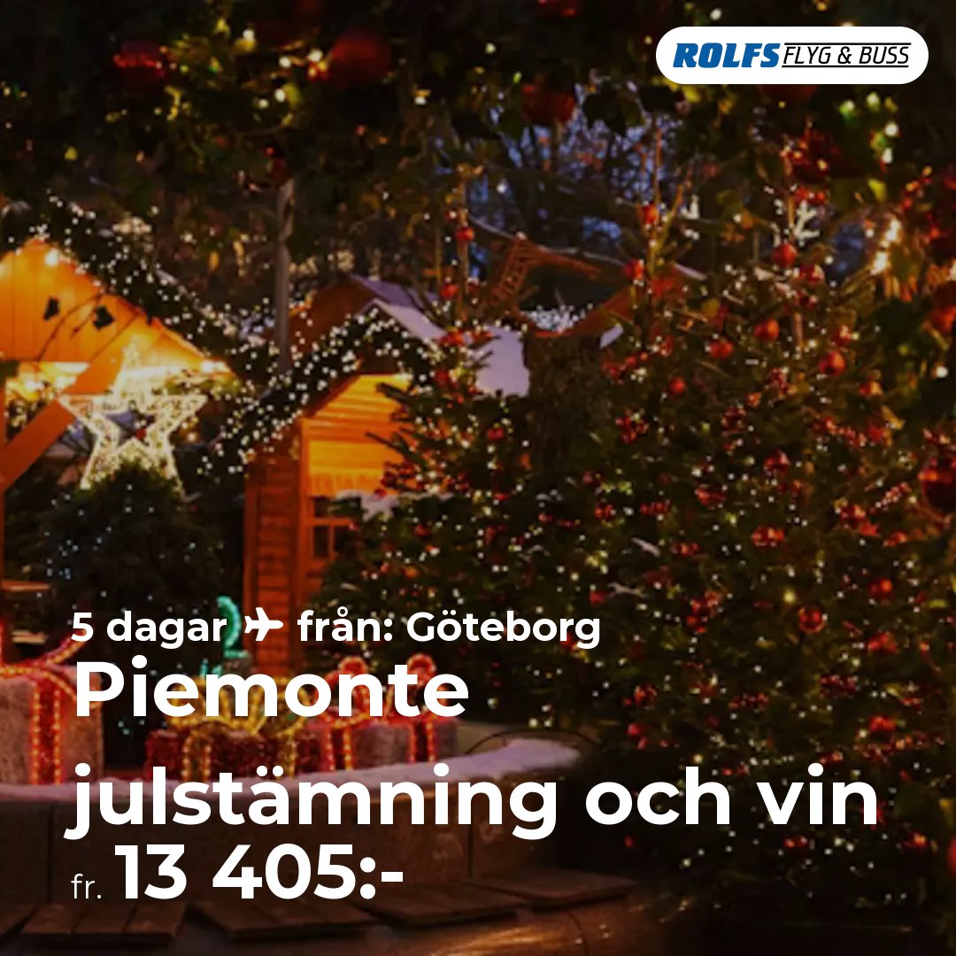 Piemonte julstämning och vin