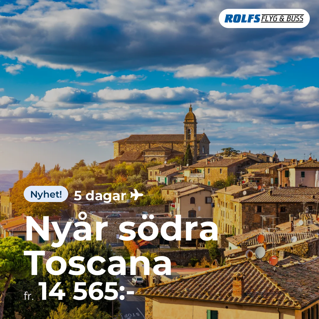 Nyår södra Toscana