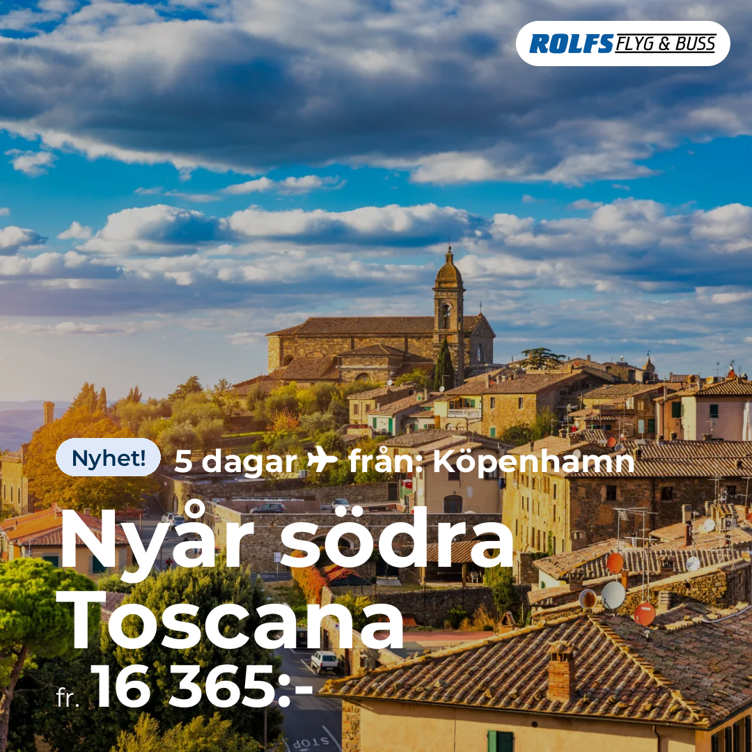 Nyår södra Toscana