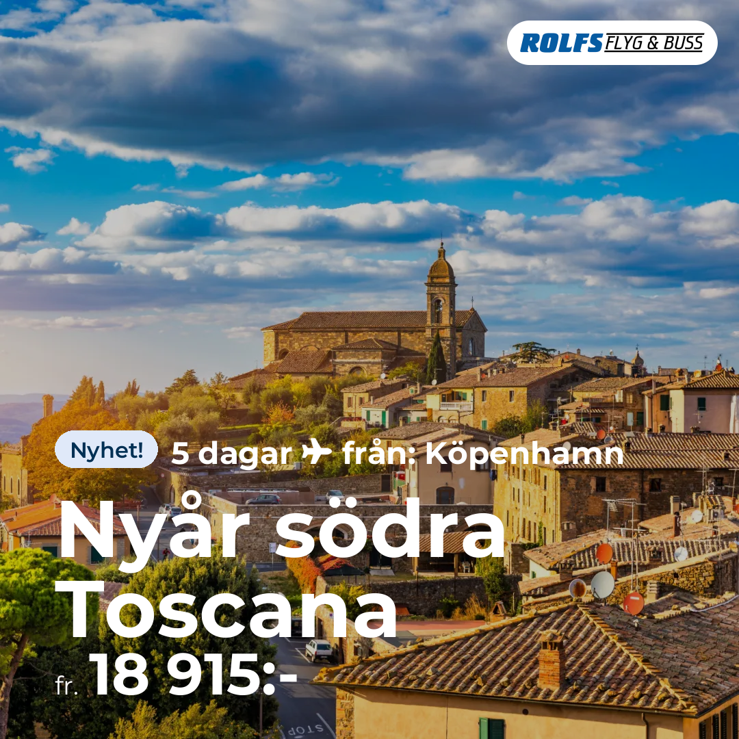 Nyår södra Toscana