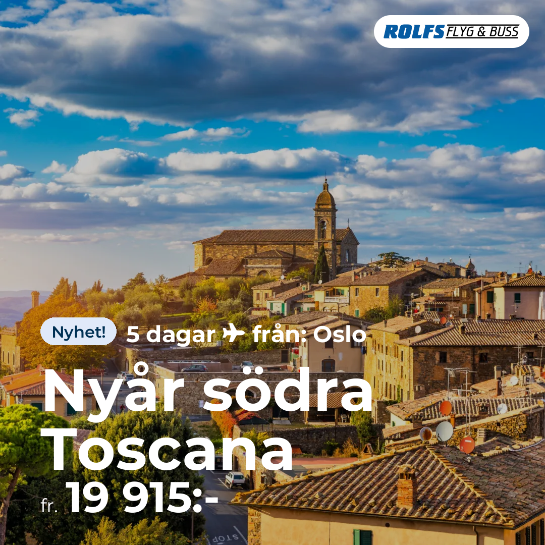 Nyår södra Toscana