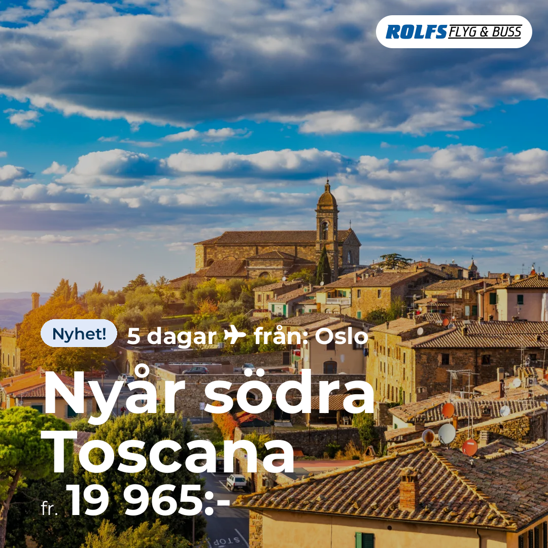 Nyår södra Toscana