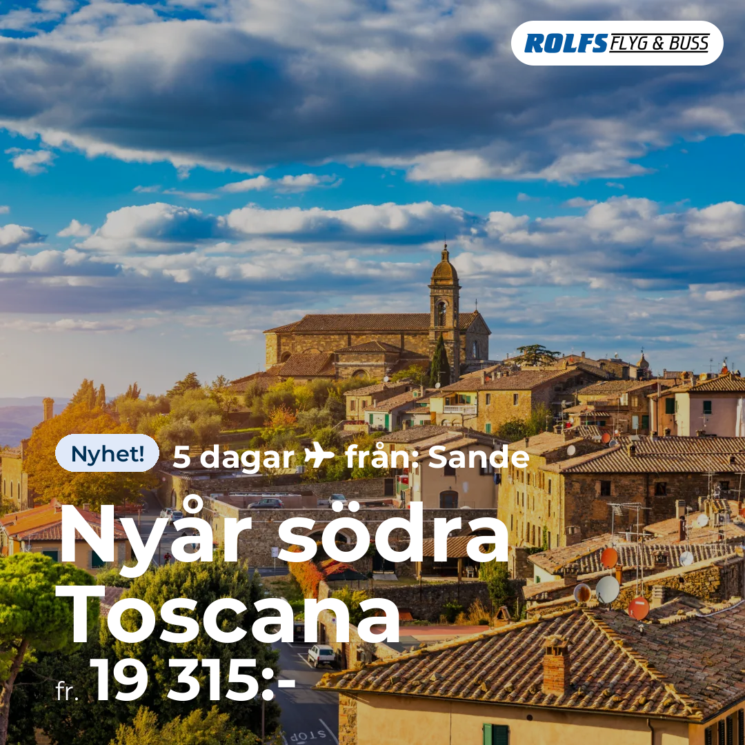 Nyår södra Toscana