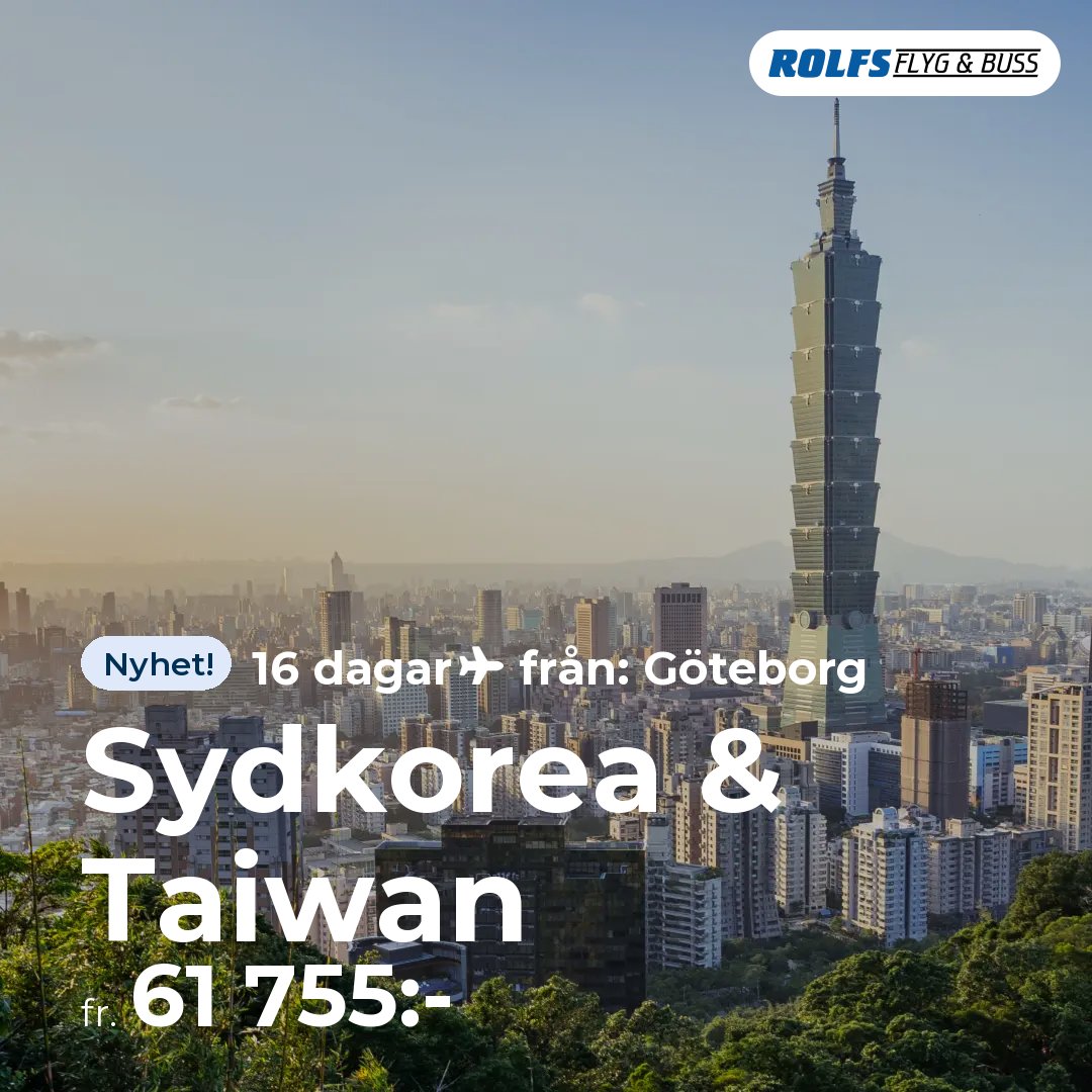 Sydkorea & Taiwan