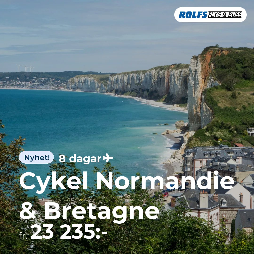 Cykel Normandie & Bretagne