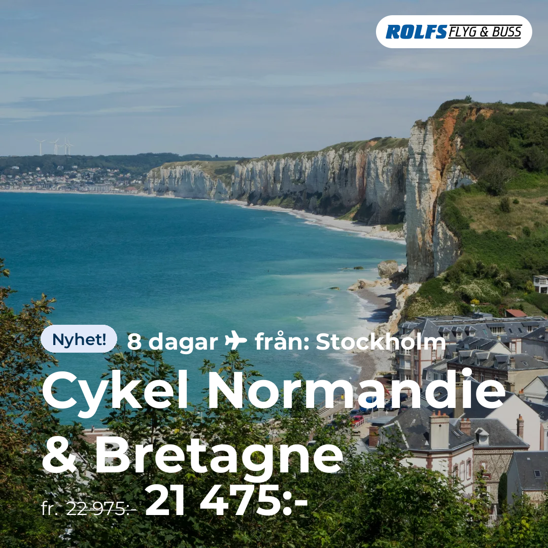 Cykel Normandie & Bretagne