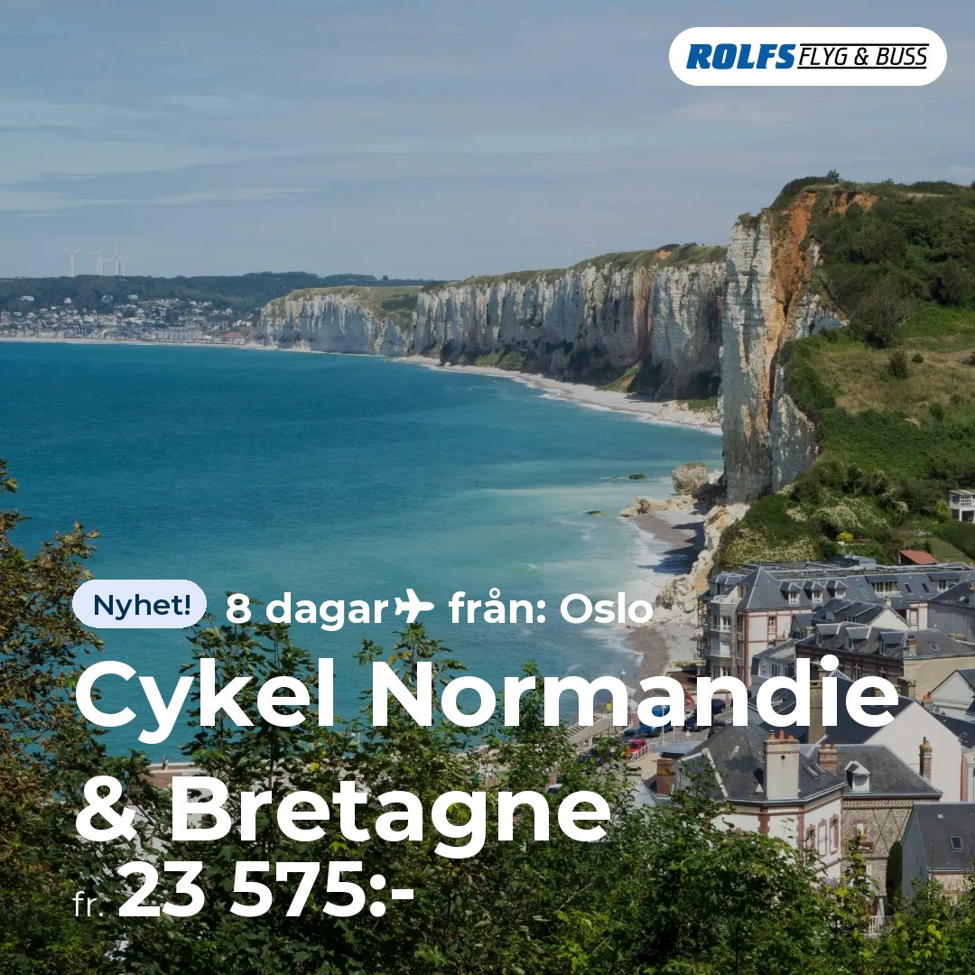 Cykel Normandie & Bretagne