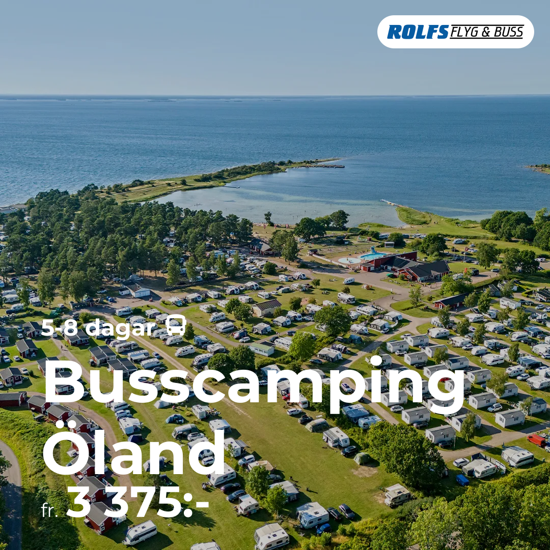 Busscamping Öland