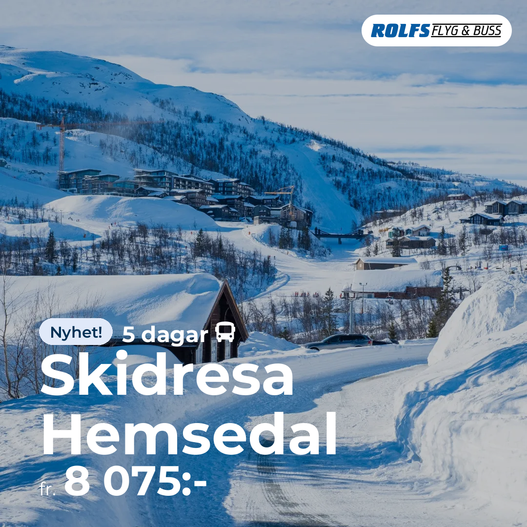 Skidresa Hemsedal - 5 dagar