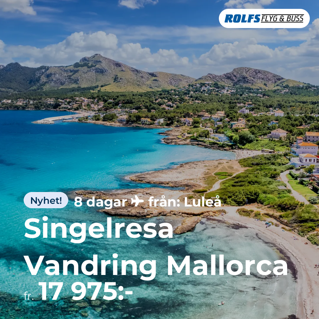 Singelresa Vandring Mallorca