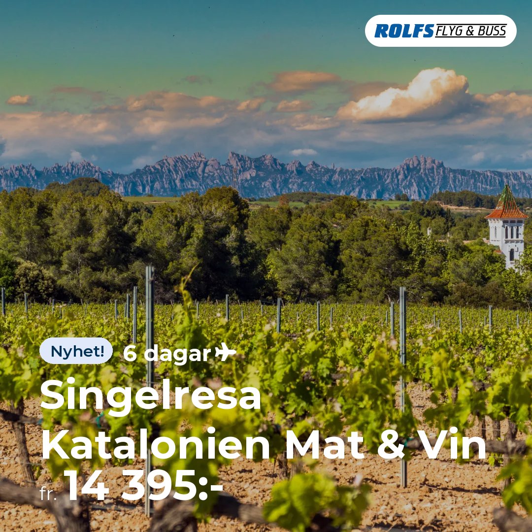Singelresa Katalonien Mat & Vin