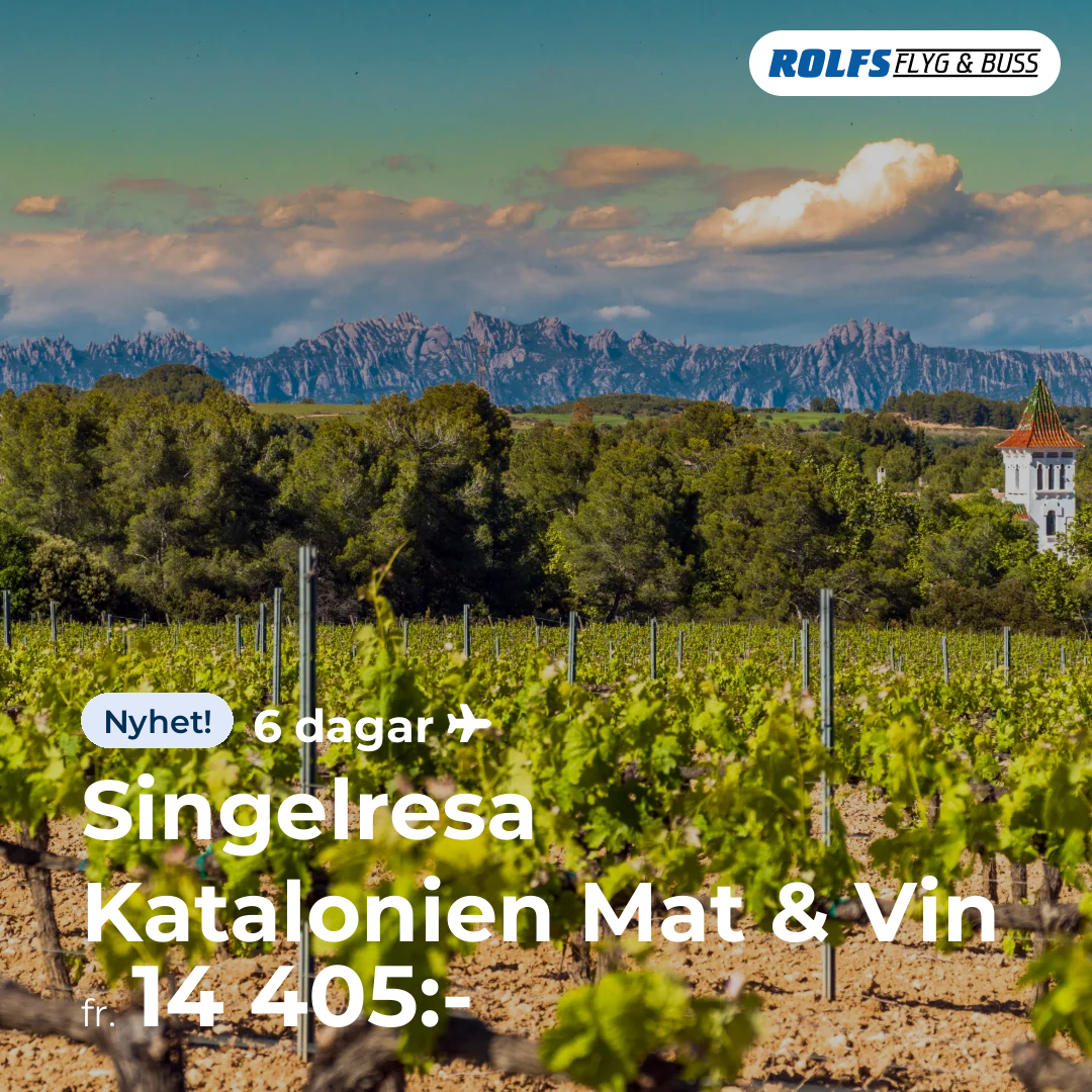 Singelresa Katalonien Mat & Vin