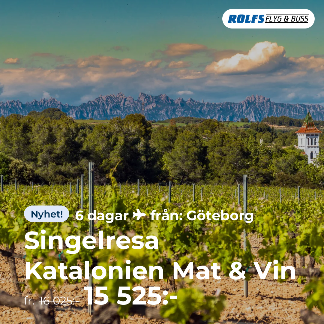 Singelresa Katalonien Mat & Vin