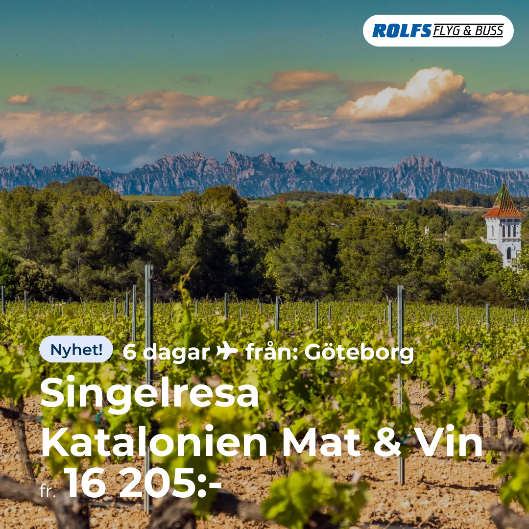 Singelresa Katalonien Mat & Vin