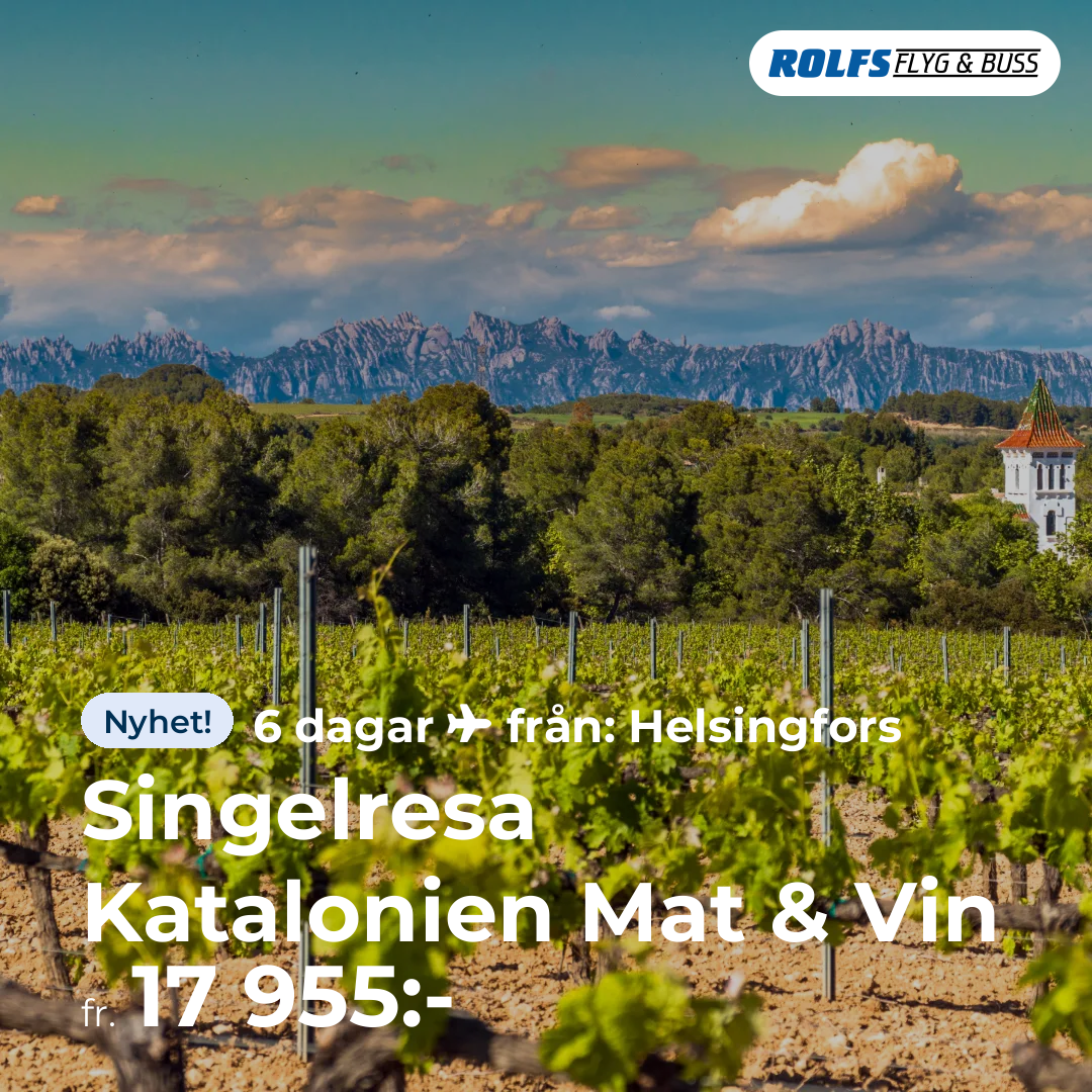 Singelresa Katalonien Mat & Vin