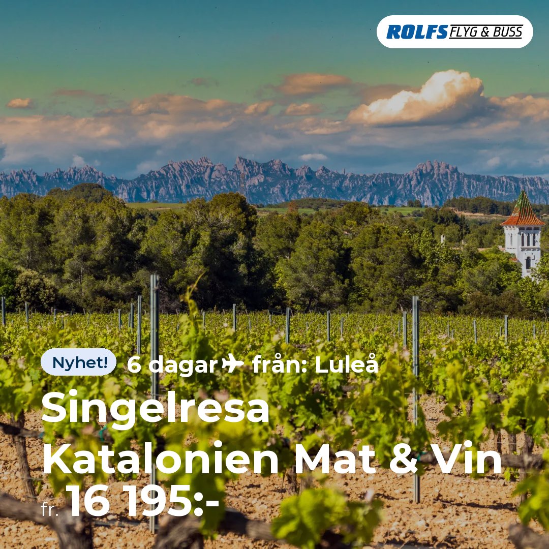 Singelresa Katalonien Mat & Vin