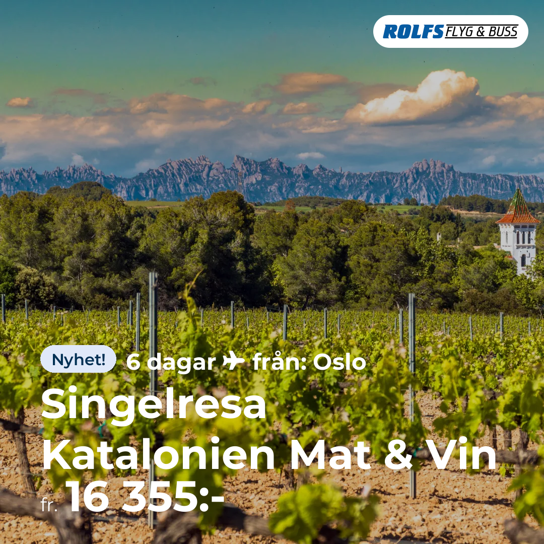 Singelresa Katalonien Mat & Vin