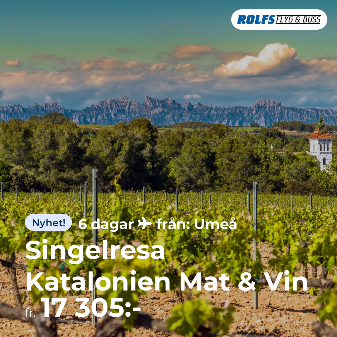 Singelresa Katalonien Mat & Vin
