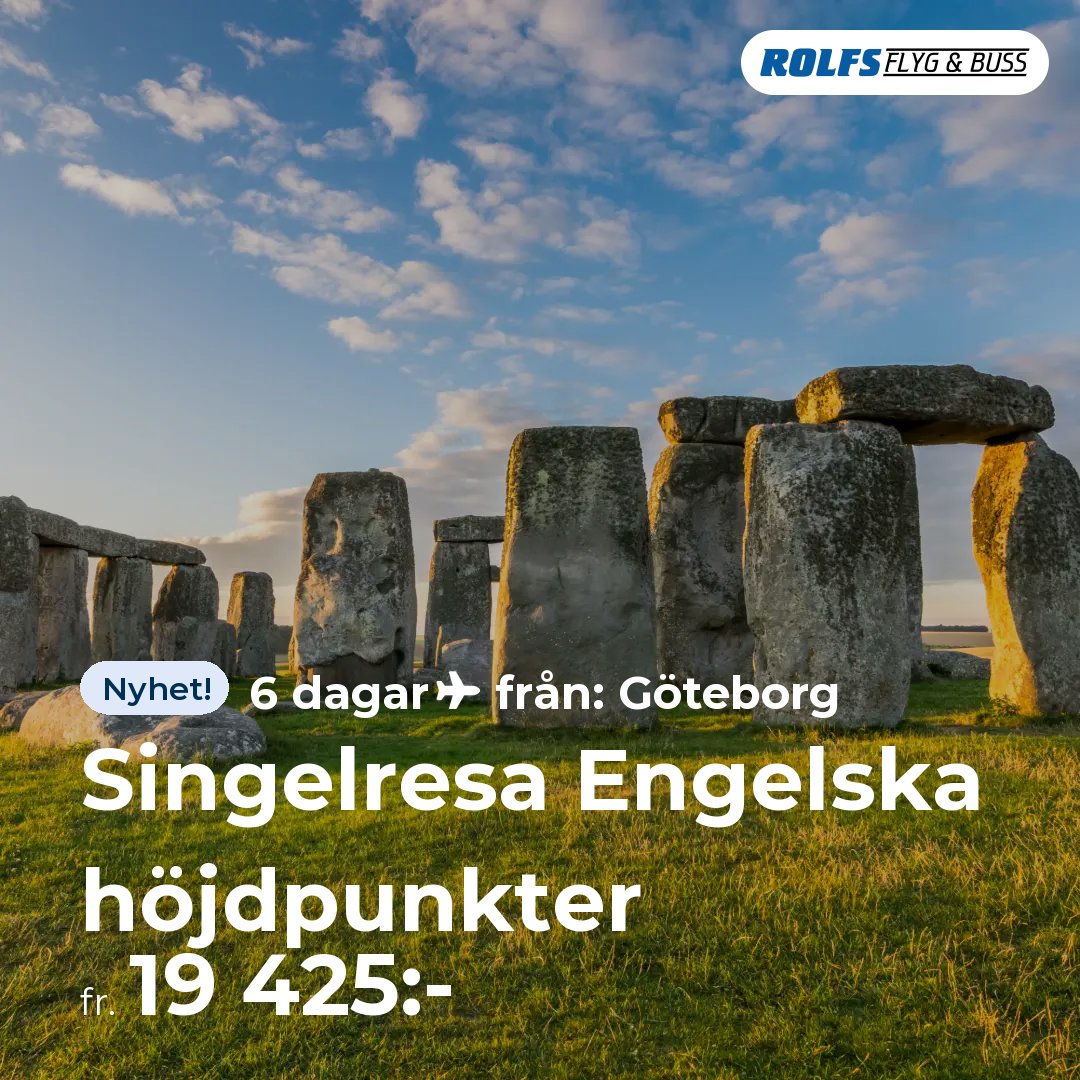 Singelresa Engelska höjdpunkter