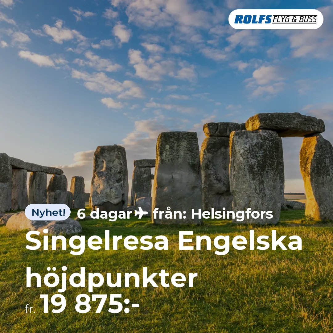 Singelresa Engelska höjdpunkter