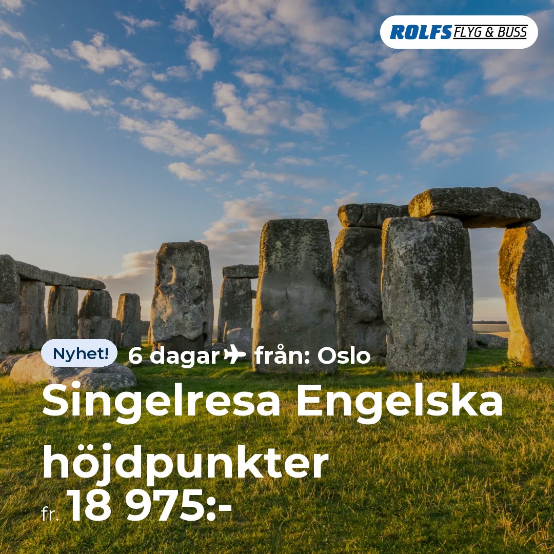 Singelresa Engelska höjdpunkter