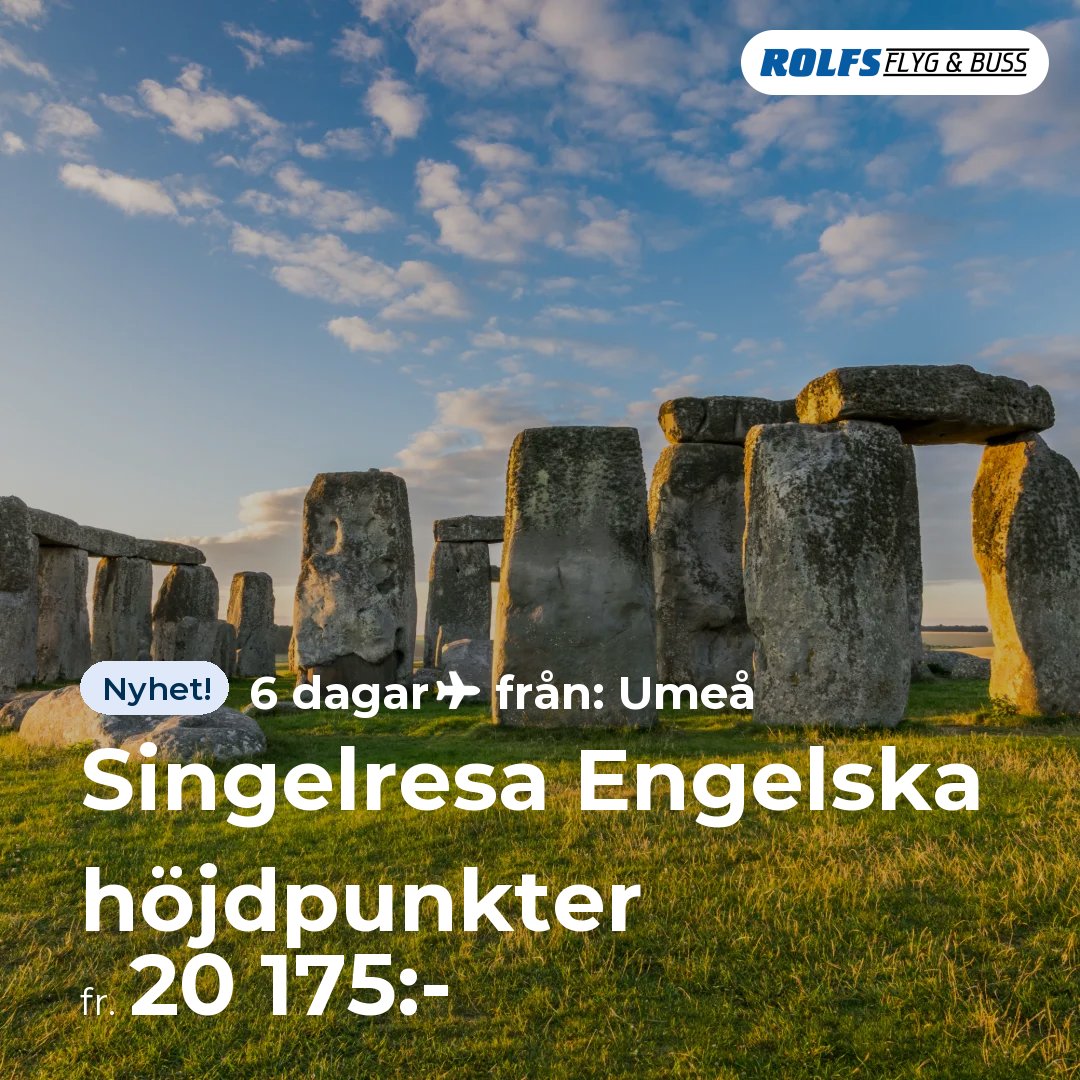 Singelresa Engelska höjdpunkter