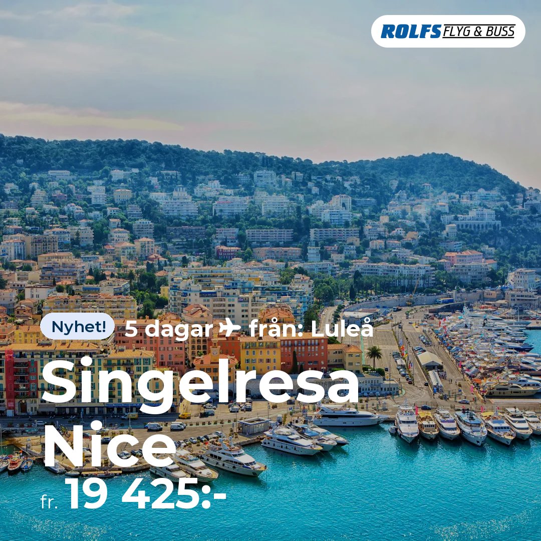 Singelresa Nice