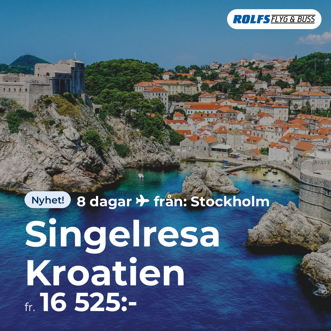 Singelresa Kroatien