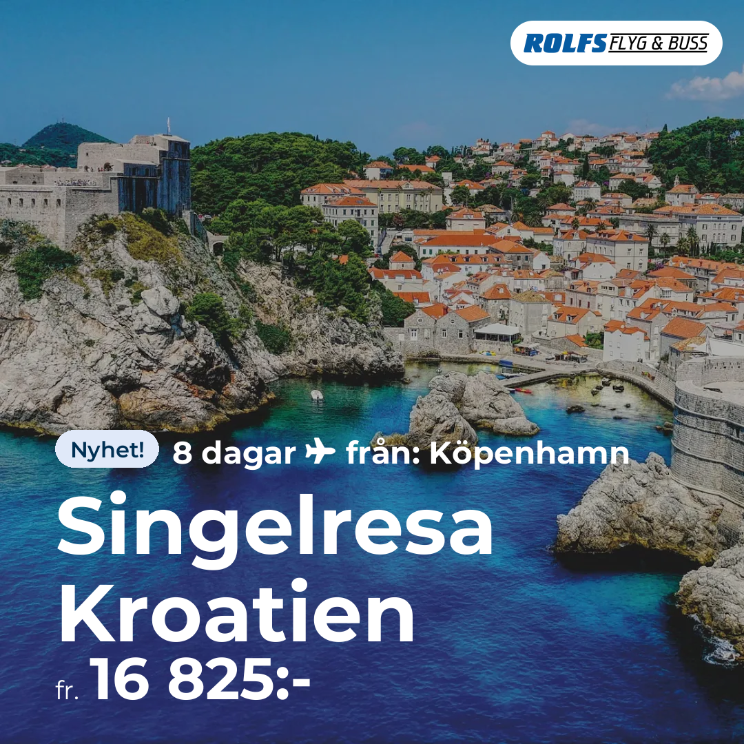 Singelresa Kroatien