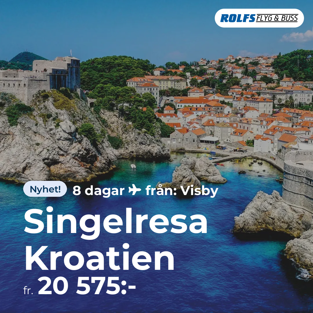 Singelresa Kroatien