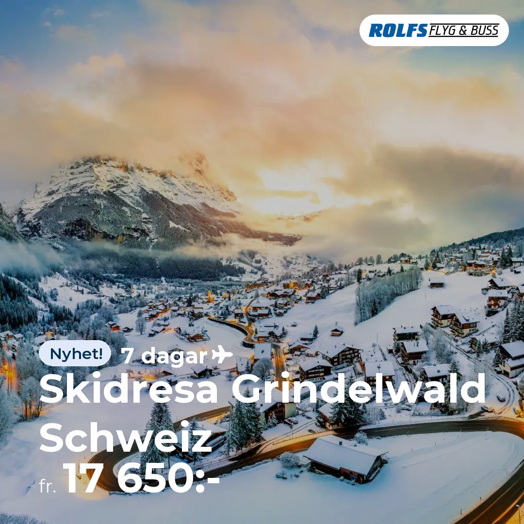 Skidresa Grindelwald Schweiz