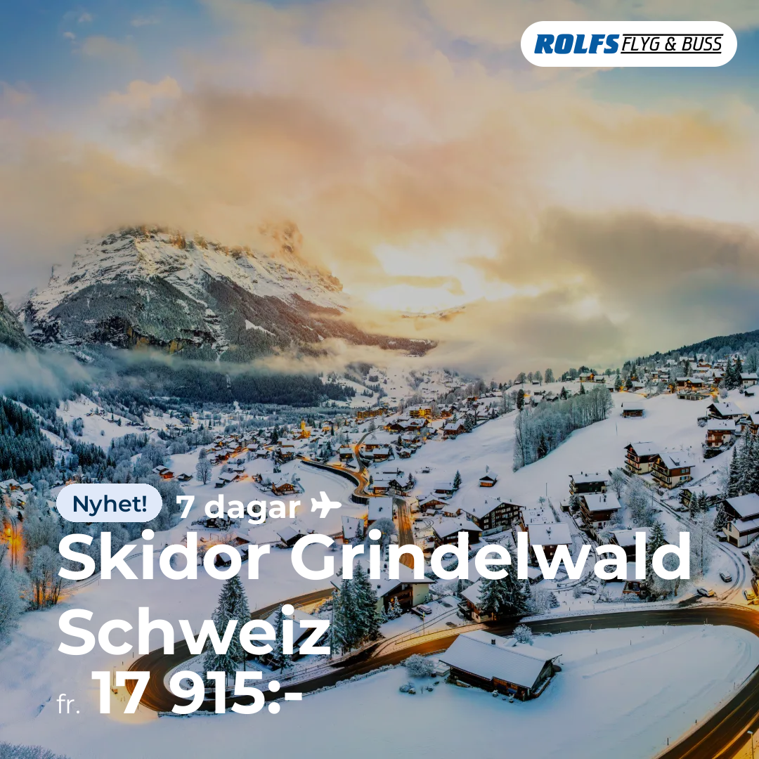 Skidor Grindelwald Schweiz