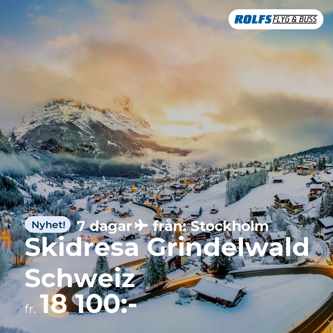 Skidresa Grindelwald Schweiz