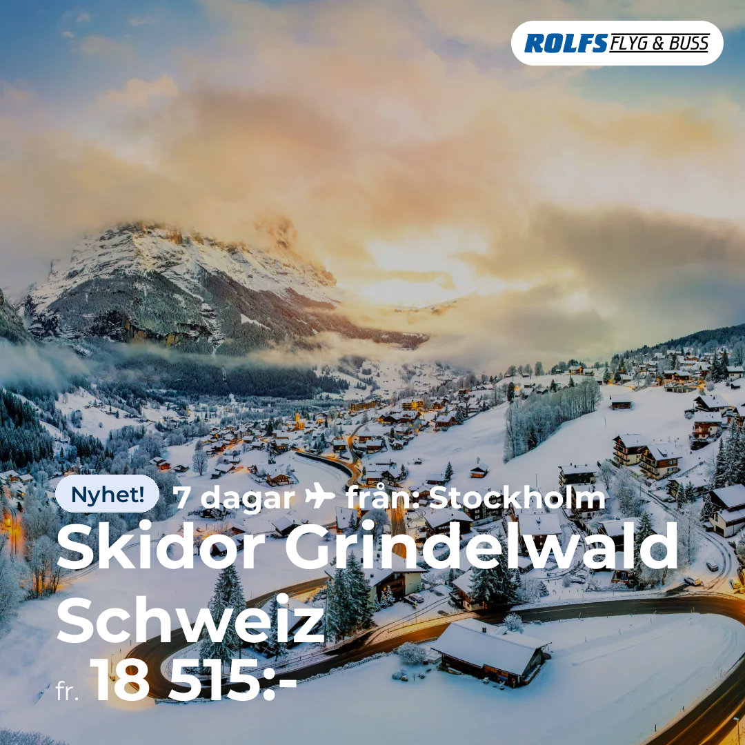 Skidor Grindelwald Schweiz